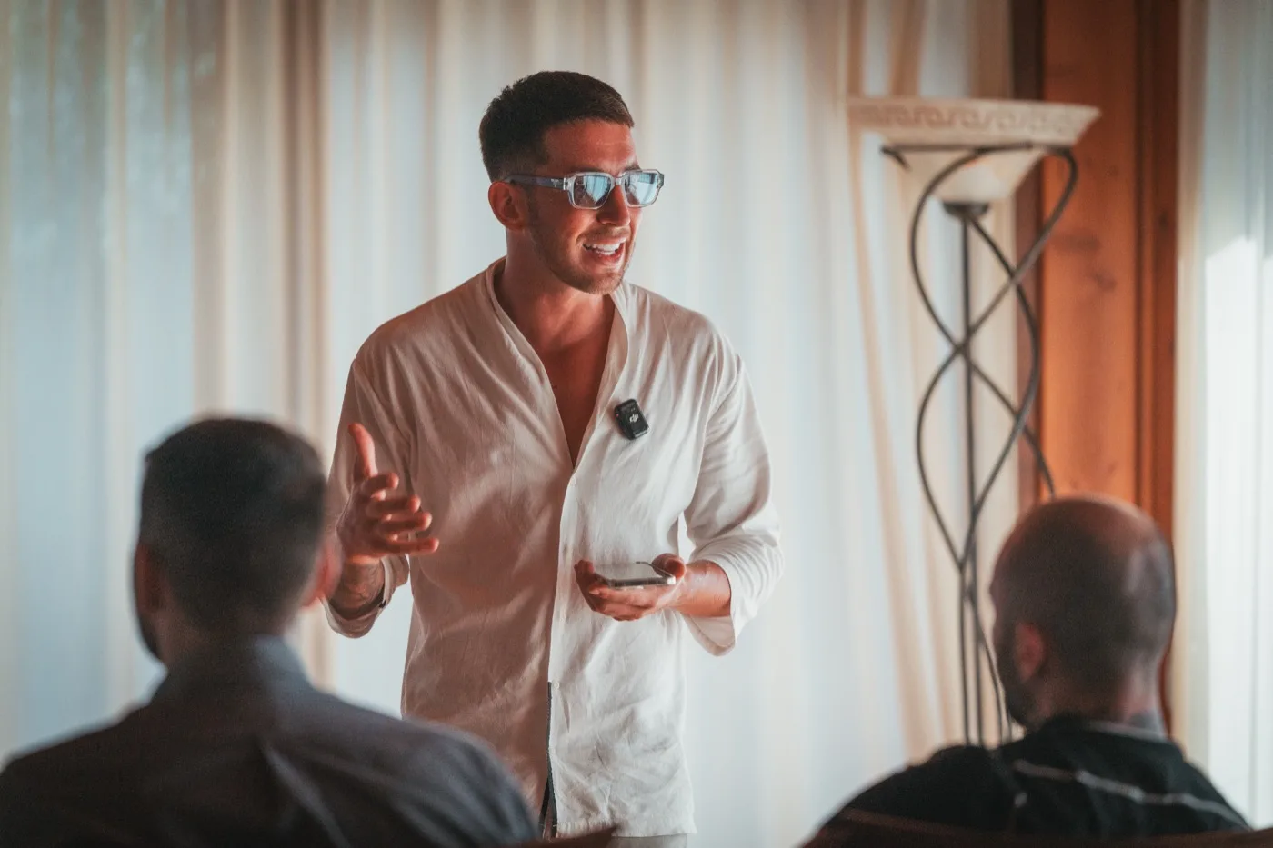Davil in un evento dal vivo