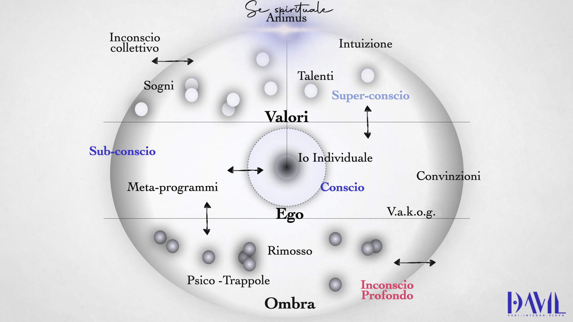 L'ovoide della Psicosintesi · Assagioli